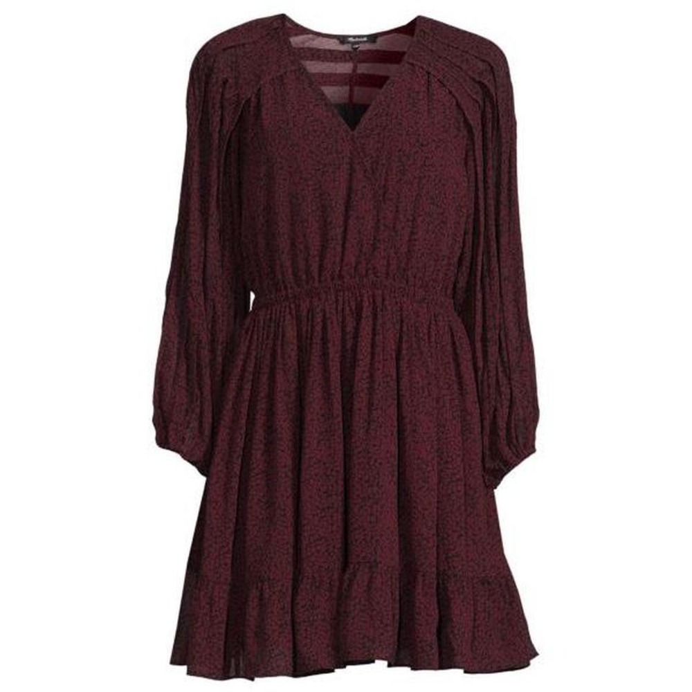 Madewell Long Sleeve Floral Peasant‎ Dress